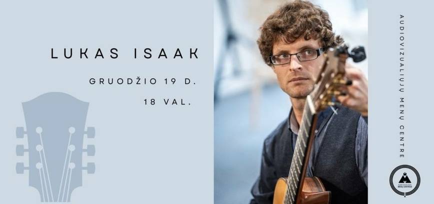 Luko Isaak klasikinės gitaros koncertas