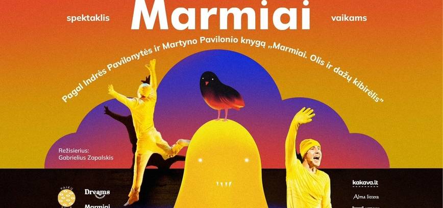 MARMIAI – muzikinis spektaklis vaikams ,,Olis ir dažų kibirėlis”