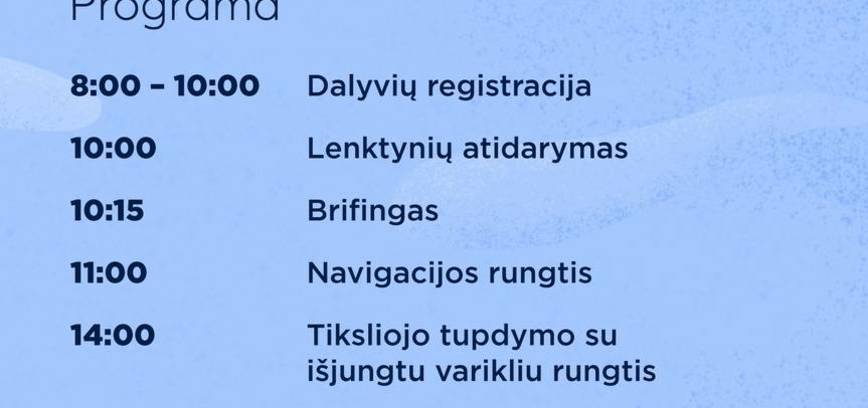 Navigavimo ir tiksliojo tupdymi varžybos Alytaus aerodrame