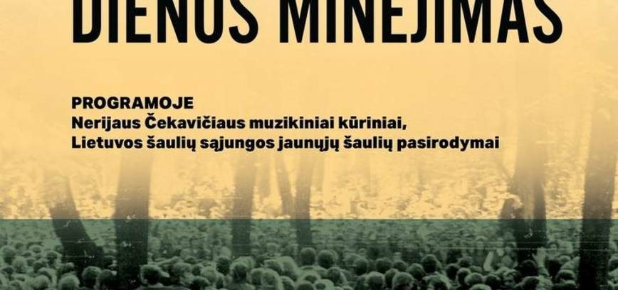 Pilietinio pasipriešinimo dienos minėjimas