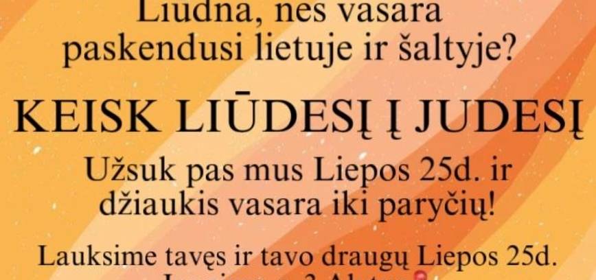 Šok į vasarą