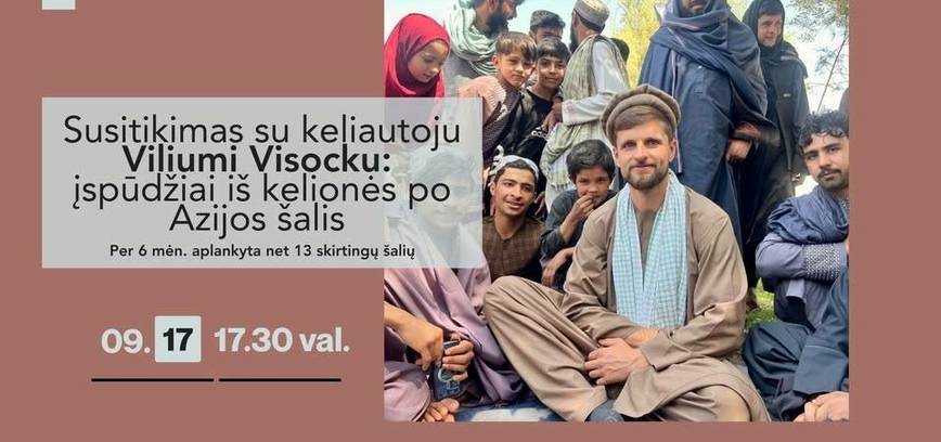 Susitikimas su keliautoju Viliumi Visocku