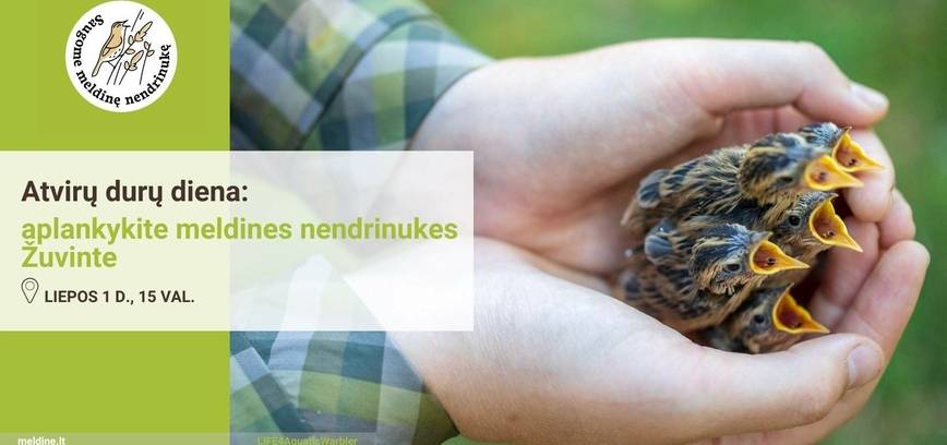 Atvirų durų dina pas meldines nendriukes Žuvinte