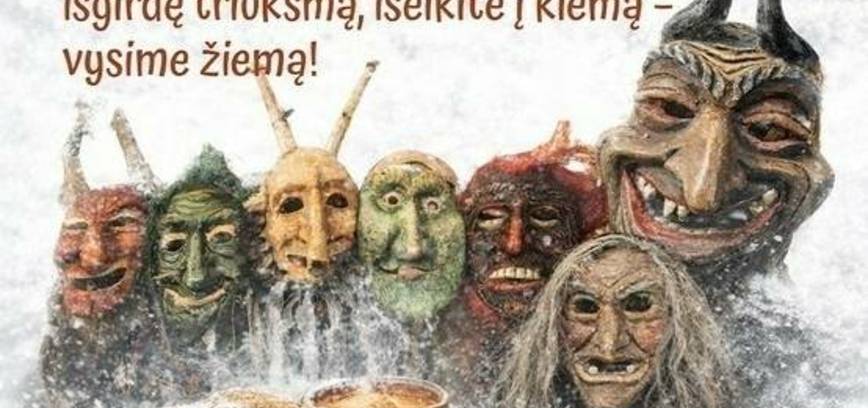 Užgavėnių šėlionės Alovės kaime