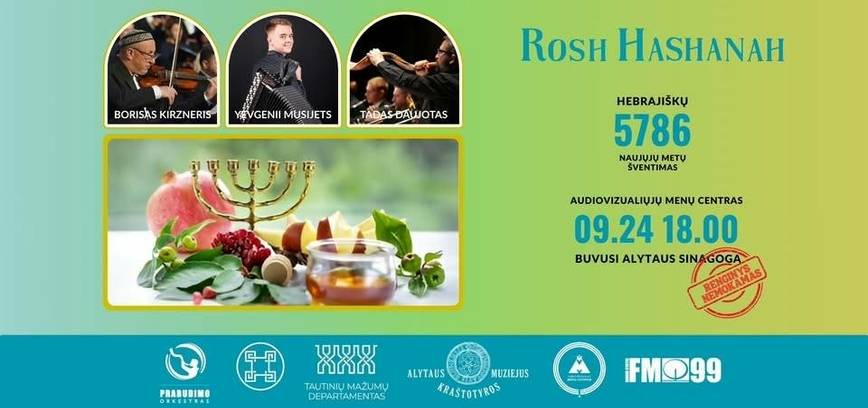 Roš Hašana- Hebrajiški Nauji Metai Alytaus sinagogoje