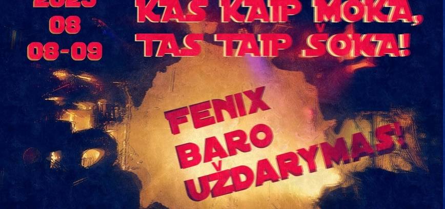 Kas kaip moka - tas taip šoka! Fenikso uždarymas