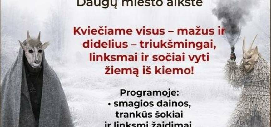 Užgavėnės Dauguose