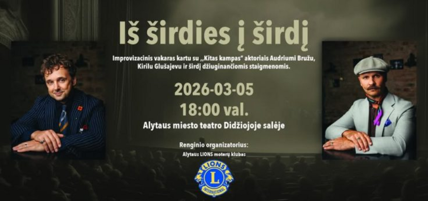 „Iš širdies į širdį“