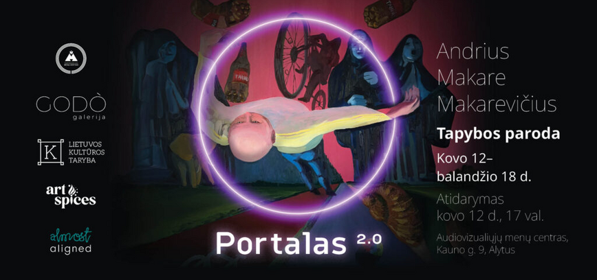 Tapybos parodos „Portalas 2.0“ atidarymas