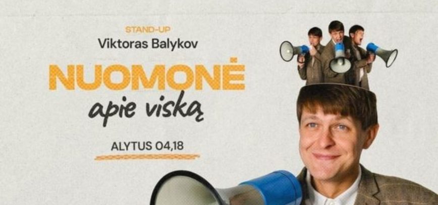 Viktoras Balykov stand-up: nuomonė apie viską!
