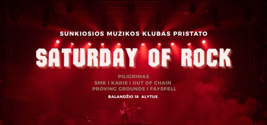 Saturday of Rock