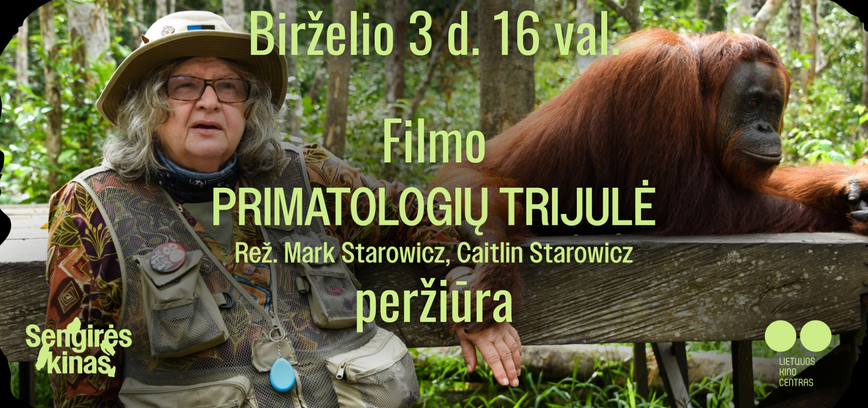 SENGIRĖS KINAS: „Primatologių trijulė“