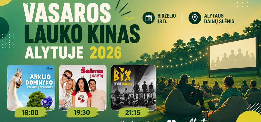 Lauko kinas Alytuje 