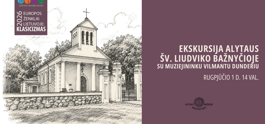 Ekskursiją Alytaus šv. Liudviko bažnyčioje