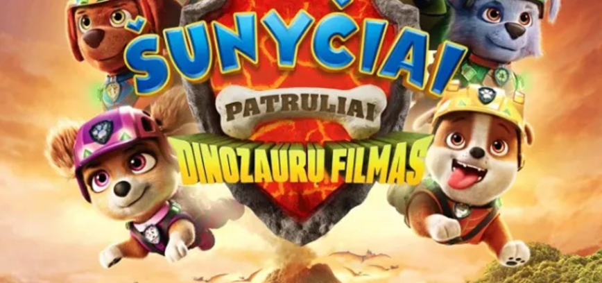 ŠUNYČIAI PATRULIAI: DINOZAURŲ FILMAS
