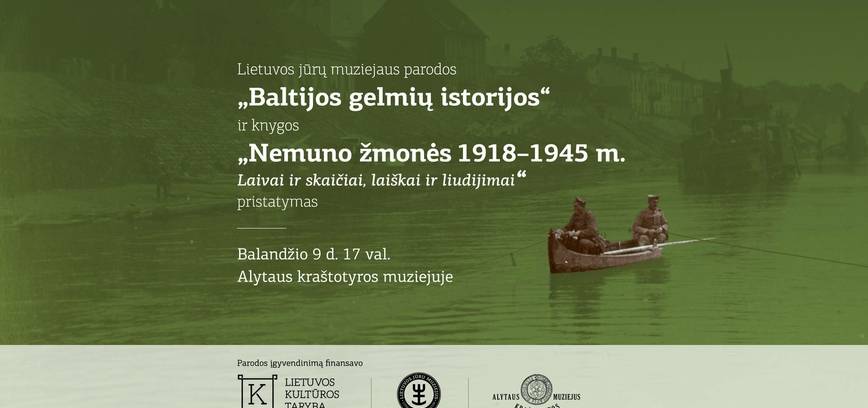 Lietuvos jūrų muziejus svečiuojasi Alytuje: parodos atidarymas ir knygos pristatymas