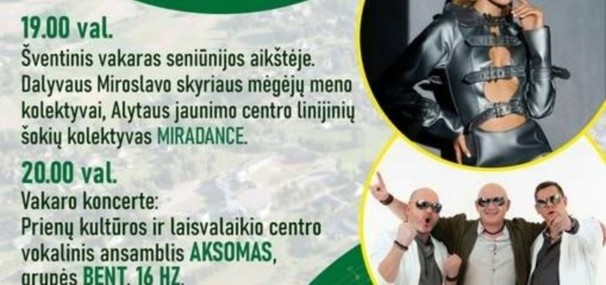 Miroslavo seniūnijos šventė „Širdim tave apkabinsiu