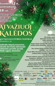 XXIII Tarptautinis liaudies meno festivalis „Atvažiuoj Kalėdos“