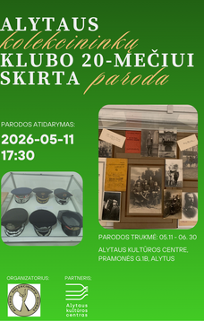 Kolekcininkų parodos atidarymas