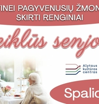 "Active seniors" | Events dedicated to the International Day of Older Persons