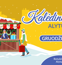 Christmas fair in Alytus