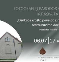 Lecture and opening of the photo exhibition "Restored cultural heritage objects of the Dzūkija region"
