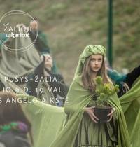 Green dinner in Alytus "Dancing pines - green"