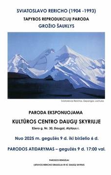 Sviatoslavo Rericho tapybos reprodukcijų paroda „Grožio šauklys“