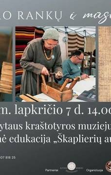 Pažintinė edukacija „Škaplierių audimas“