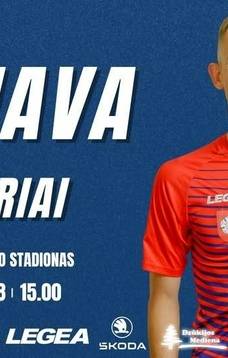 36 turas :DFK „Dainava“ susitiks su su FK „ Riteriai“  komanda!