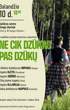 Ne cik dzūkas pas dzūkų