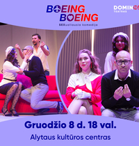 DOMINO teatras | komedija BOEING BOEING