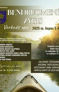 Bendruomenės žygis Verknės upe