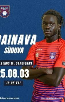 DFK „Dainava“ susitiks su su FK „Sūduva“  komanda!