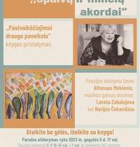 OPENING OF JANINA BUZUNAITĖ-ŽUKAITIENĖ EXHIBITION "CHORDS OF COLORS AND THOUGHTS"