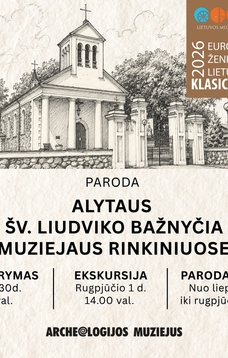 Paroda „Alytaus Šv. Liudviko bažnyčia muziejaus rinkiniuose“