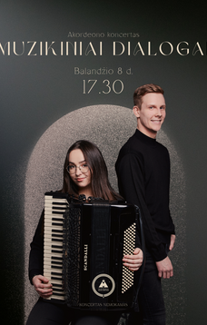 Akordeono koncertas „Muzikiniai dialogai“ 