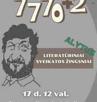 Žygis „7770+2 literatūriniai sveikatos žingsniai Alytuje“,   skirtas Alytaus miesto gimtadieniui