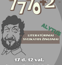 Прогулка «7770 2 литературных шага к здоровью в Алитусе», посвященная дню рождения города Алитус