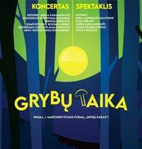 Spektaklis vaikams „Grybų taika“ 