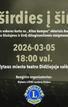 „Iš širdies į širdį“