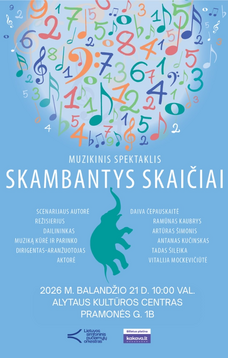 Muzikinis spektaklis „Skambantys skaičiai“