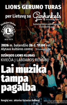 Dzūkijos LIONS klubo labdaros renginys