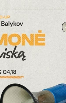 Viktoras Balykov stand-up: nuomonė apie viską!