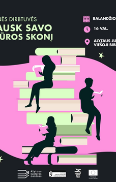 Bar(AUK) | Kūrybinės dirbtuvės | PAJAUSK SAVO KULTŪROS SKONĮ