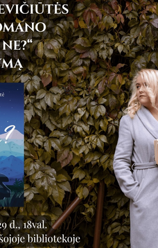 Gretos Volusevičiūtės kelionių romano „Kodėl gi ne?“ pristatymas