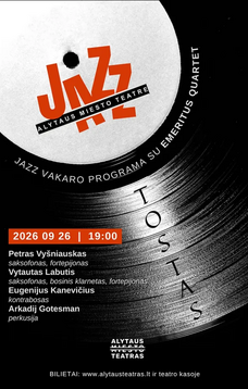 JAZZ VAKARAS SU „EMERITUS QUARTET“