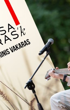 „Terasa teATRAS’k“ – Dovydo Šerno autorinis vakaras