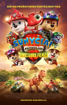 ŠUNYČIAI PATRULIAI: DINOZAURŲ FILMAS