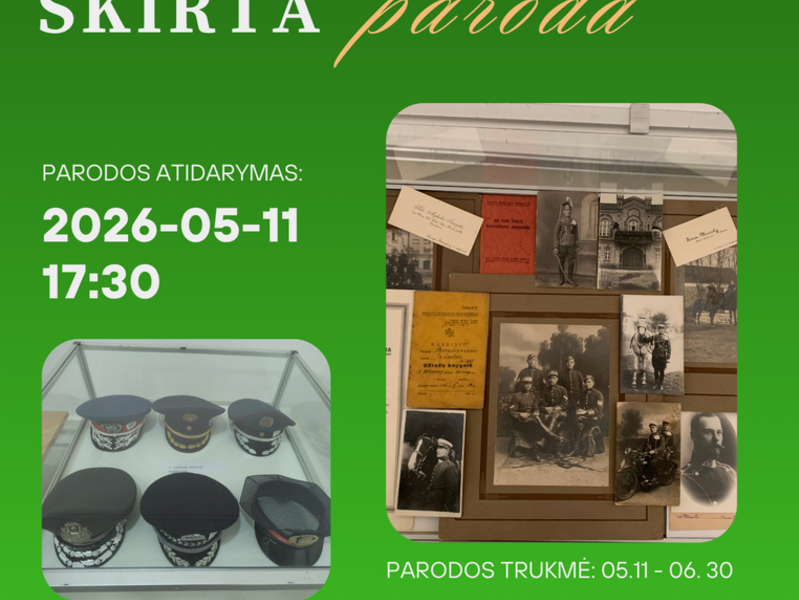 Kolekcininkų parodos atidarymas